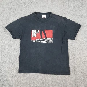 Vintage Green Day Boulevard Of Broken Dreams Youth Large Rock Punk Music T Shirt - Picture 1 of 10