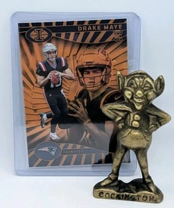 2024 Panini Illusions - Drake Maye #59 Trophy Collection Orange (RC) - Picture 1 of 3