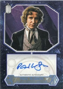 PAUL McGANN AS THE EIGHT DOCTOR #3/50 Autograph trading card- DOCTOR WHO 2015 - Picture 1 of 2
