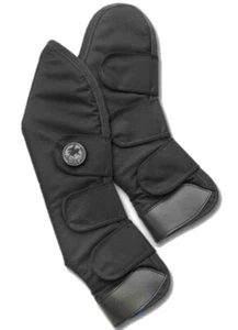 Centaur 1200D Solid Shipping Boots Set of 4 - Black in Color - Picture 1 of 1