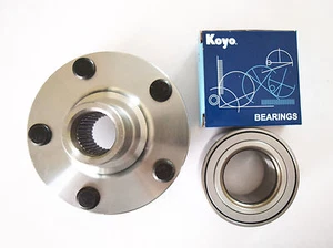 1 Front Wheel Hub With KOYO Bearing Set For 08-17 Highlander / 11-20 Sienna - Picture 1 of 5