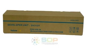 Unidad de desarrollador amarilla Konica Minolta A7U408D A7U4-08D DV313Y sin fabricante de equipos originales - Imagen 1 de 1