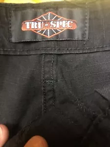 Tru-Spec taktische Hose Medium normale BDU schwarz 31""-34"" Taille, 29"" Innennaht - Bild 1 von 3