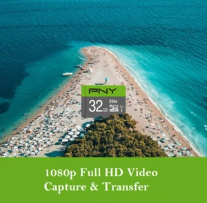 Carte micro SD carte mémoire micro SD pny 32 Go Elite U1 GARANTIE À VIE EN GROS - Photo 1 sur 13