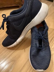 SOLD OUT Nike Roshe One Moire Obsidian & White UK 4.5 EU38 - Picture 1 of 6