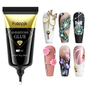 Professional Quick-Dry Nail Glue, Super Strong Brush On Nail Glue -30 ml ys - Picture 1 of 7