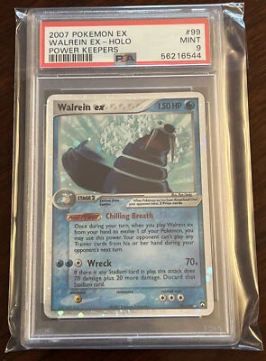 2007 PSA 9 WALREIN EX HOLO POWER KEEPERS #99/108 POKEMON MINT NEW LABEL! - Image 1 of 2