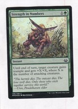 MTG: Modern Masters 2017: FOIL: Strength in Numbers