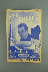 Gros lot de 128 partitions et paroles d'avant guerre, 78 en bon état. - Picture 1 of 11