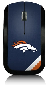 Keyscaper Denver Broncos Diagonal Stripe Wireless Mouse - Picture 1 of 1