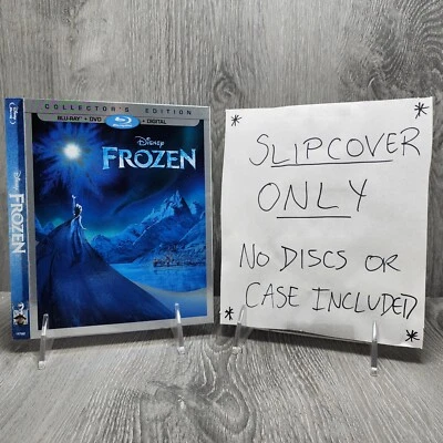 Frozen (2013) Blu-ray Disney Movie Club Slipcover ONLY. NO MOVIE NO CASE. OOP Foto 1 de 2