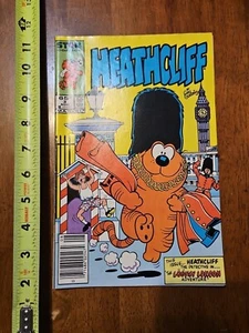 HEATHCLIFF LOONEY LONDON #3 AUGUST 1985 COMIC - Picture 1 of 5