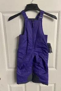 Arctix Bib Overalls Insulated Kids 2T Purple Snow Ski Snowboard Sledding NWT - Picture 1 of 7