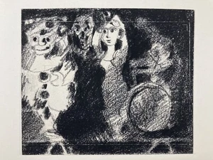 ORIGINALZEICHNUNG VON MARIO AVATI MIT DEM TITEL "PARADE" VON 1960. 13,5 x 11,5 cm. - Bild 1 von 10