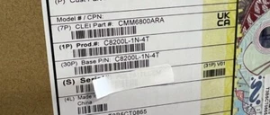 Nuovo router Cisco C8200L-1N-4T 1 RU, 1x slot NIM, 4x GE WAN, 4GB DRAM - Foto 1 di 2