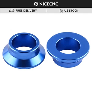 Rear Wheel Spacers For Husqvarna 125 150 250 300 350 450 TC TX FC FX 2016-2022 - Picture 1 of 6