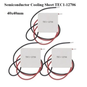 TEC1-12706 Kühl platte 40x40mm Handy-Kühlung Halbleiter-Kühl platte Kühlung - Bild 1 von 5