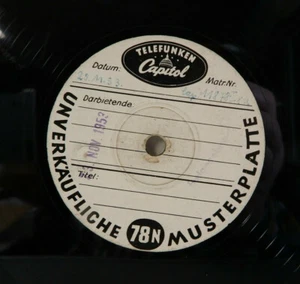 Schellackplatte = Matrix Nr. 11878 Les Paul & Mary Ford 1953 (75179) - Picture 1 of 5