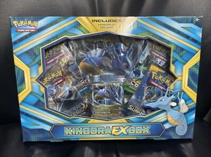 Pokemon Kingdra Ex Box - TCG 4 Booster Pks + Promo Sealed - Picture 1 of 5