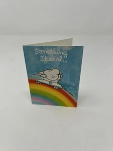 Ziggy 80’s 90’s Forget Me Not Small Card Skateboarding On A Rainbow - Picture 1 of 3