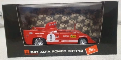 1/43 BRUMM R241 ALFA ROMEO 33TT 12#MERZARIO-ICKX 1000KM SPA# .NO BANG BEST VEREM - Immagine 1 di 4