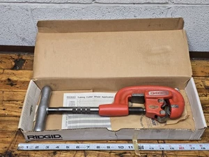 RIDGID NO. 1A 1/8" TO 1-1/4" HEAVY DUTY PIPE CUTTER NEW - Picture 1 of 6