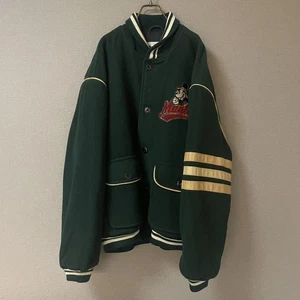 XL Size Disney American Football Patch Wool Stadium Jacket Official - Picture 1 of 6