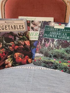 Color Treasury of Herbs & Other Medicinal Plants LOT OF 3 Rodale VEGETABLES BOOK - Foto 1 di 12
