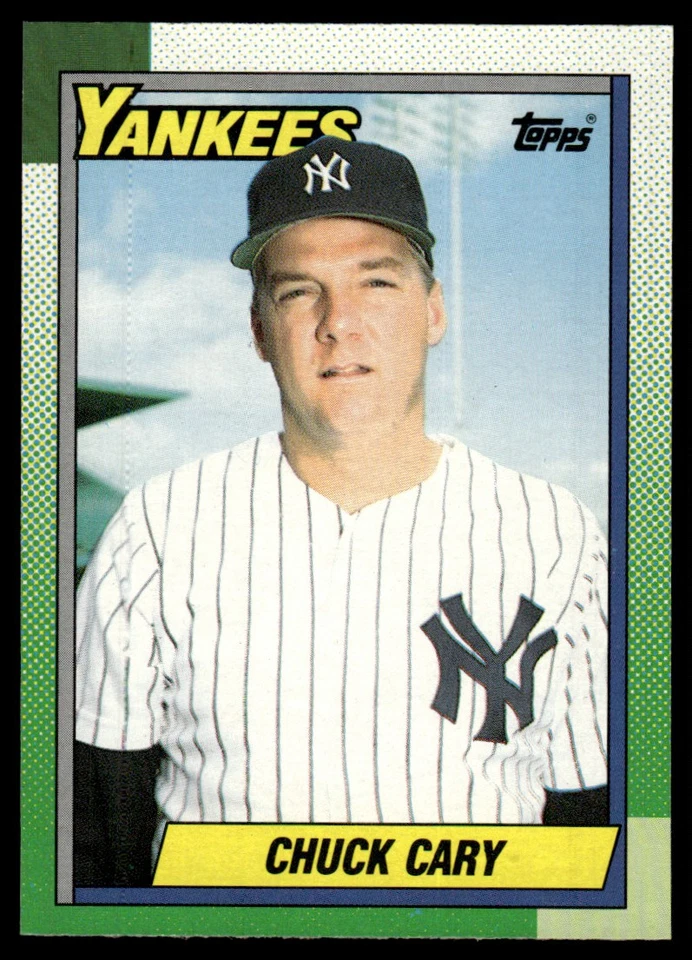 1990 O-Pee-Chee by Topps Chuck Cary New York Yankees #691 - Image 1 of 2