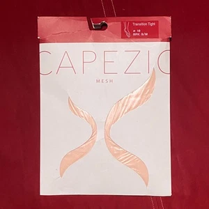 Capezio #18 Mesh Transition Tight Seamed S/M Ballet Pink NIP - Picture 1 of 7