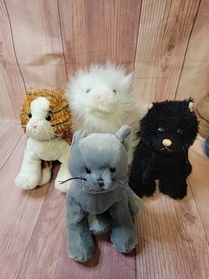 Webkinz Lot Of Cats Total 4 No Codes - Image 1 of 4