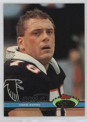 1991 Topps Stadium Club Mike Kenn #180 - Image 1 of 2