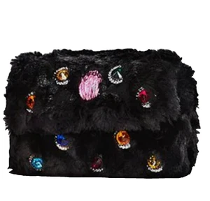 Bolso de Hombro Kurt Geiger London Kensington Multi Joyas Piel Sintética Nuevo con Etiquetas - Imagen 1 de 3