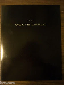 1995 CHEVROLET CHEVY MONTE CARLO 30 SEITEN HÄNDLER VERKAUFSPROSPEKT (788) - Bild 1 von 5