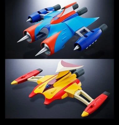 Chogokin GX-76X2 GRENDIZER D.C. DRILL SPAZER & MARINE SPAZER SET Figure BANDAI - Image 1 of 4
