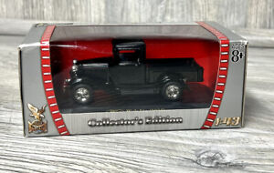 1934 Road Legends 1:43 Scale Diecast Black Ford Pickup Collectors Edition