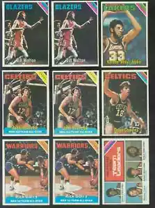 1975-76 Topps Basketball Set-Break NM/MT or better. Complete your set! - Picture 1 of 285