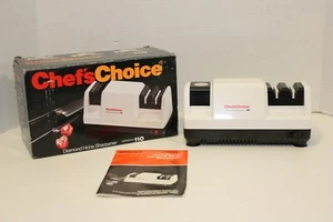 Afilador de cuchillo Diamond Hone 110 CHEF'S CHOICE - blanco - probado - Imagen 1 de 12