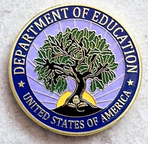 Department of Education US Government Challenge Coin DOE - Afbeelding 1 van 4