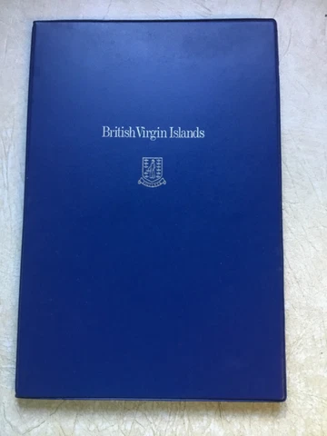 1973 British Virgin Islands Proof Silver 6 Coin 6 FIRST DAY ISSUE COVER LETTERS Cover