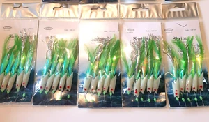 5 X Lumi max Hokki Shrimp 5 Hook 3/0 Sea Boat Fishing mackerel - Picture 1 of 4