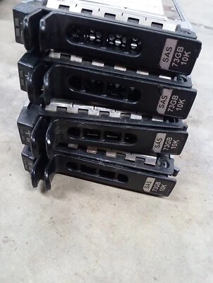 LOT of 4x Seagate SAVVIO ST973401SS 2.5 Inch Hard Drives - Image 1 of 3