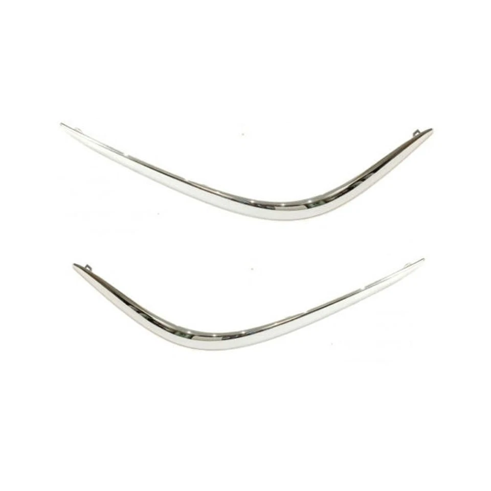 Juego de 2 molduras cromadas para parachoques trasero Jaguar X-Type X400 para 02-09 Foto 1 de 1