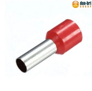 DBG isolierte französische Farbe Kabelendklemmen - rot / 1,00 mm² (100er-Packung) - Bild 1 von 1