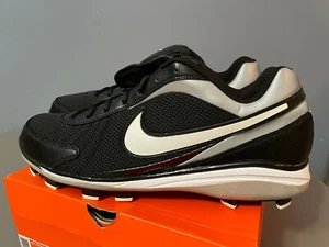 NIB NIKE Air ZOOM COOP V MCS Baseball Metal Cleats (333778-011) Negro US 16 - Imagen 1 de 10