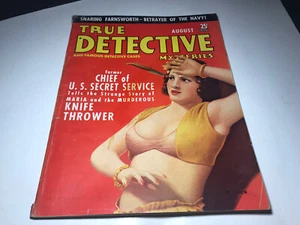 Vintage True Detective Mysteries 1937 August - Bild 1 von 7