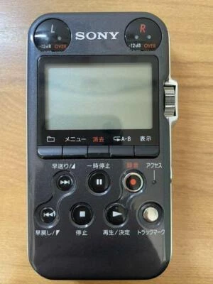 SONY PCM-M10 B Black Portable Digital Audio Linear PCM Recorder 96 kHz/24-bit - Image 1 of 3