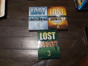 Lost TV Series Seasons 1,2,3 1-3 DVD Box Sets - Picture 1 of 6