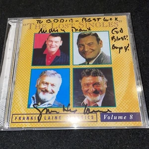 FRANKIE LAINE • The Lost Singles Volume 8 Signed Autographed - Picture 1 of 10