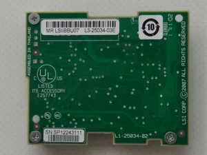 LSI Battery Backup Unit LSIiBBU07 Controller Board | L3-25034-03E | L3-25034-02 - Afbeelding 1 van 2